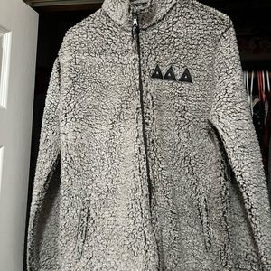 Tri delt Sherpa zip up